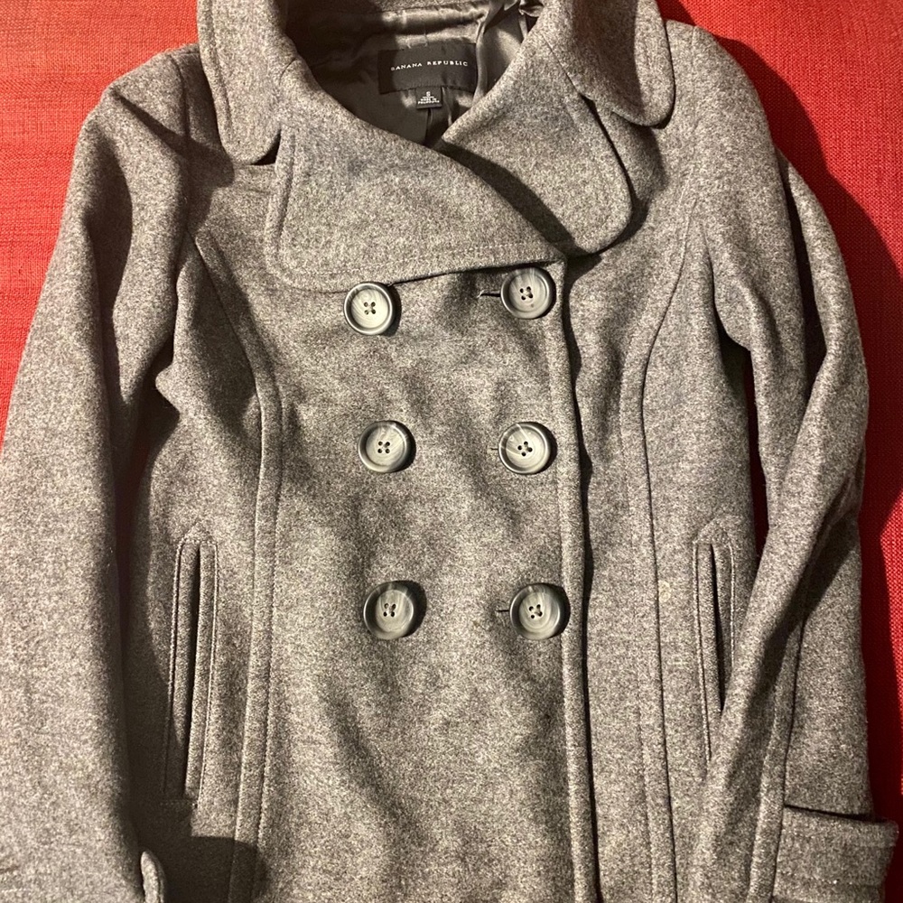 Banana Republic peacoat S